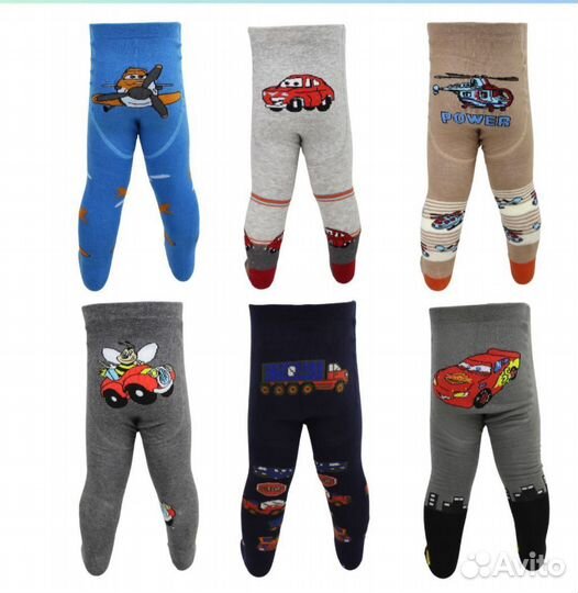 Колготки для мальчика 74 80 махровые