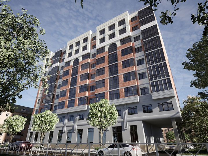 1-к. квартира, 50,9 м², 3/10 эт.