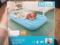 Матрас надувной intex classic downy airbed fiber 1910х760 мм высота 250мм 64756