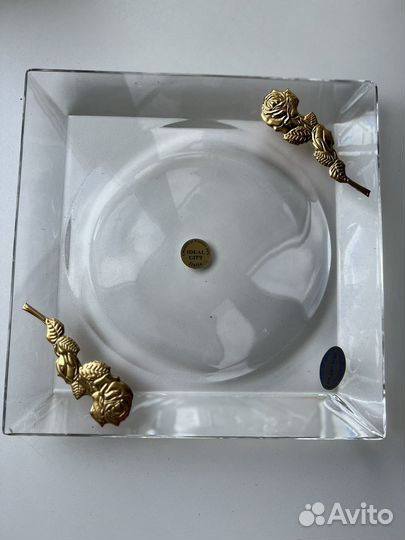 Ваза из итальянского хрусталя