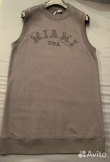 Жилетка свитшот h&m длинная