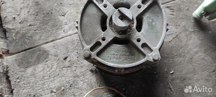 Электродвигатель асинхронный бу