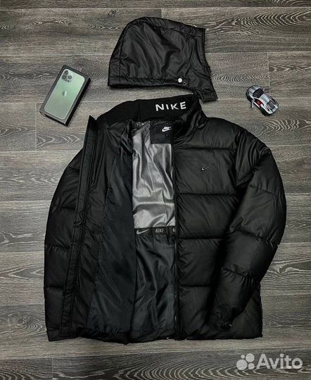 Пуховик зимний мужской nike