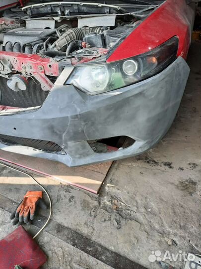 Бампер honda accord 8 рестайл