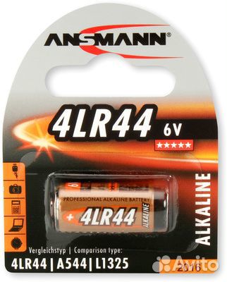 Элемент питания Ansmann 4LR44