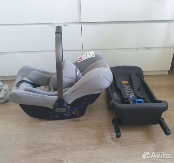Автолюлька nunа piрa liтe с базой isofix