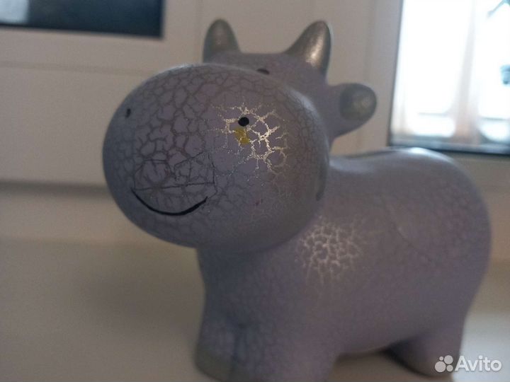 Копилка коровка