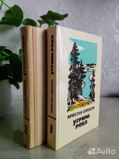 Вячеслав Шишков Угрюм река 2 тома 1987 г