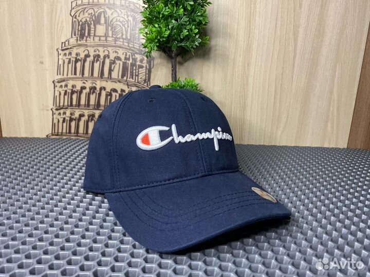 Кепка синяя Champion