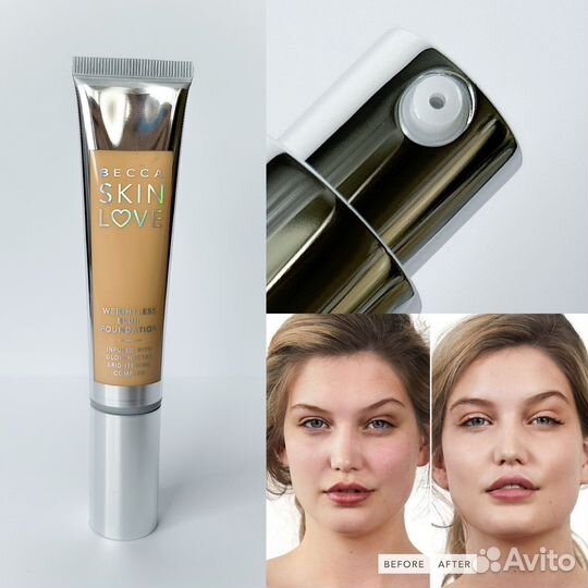 Крем тональный becca cosmetics skin love blur