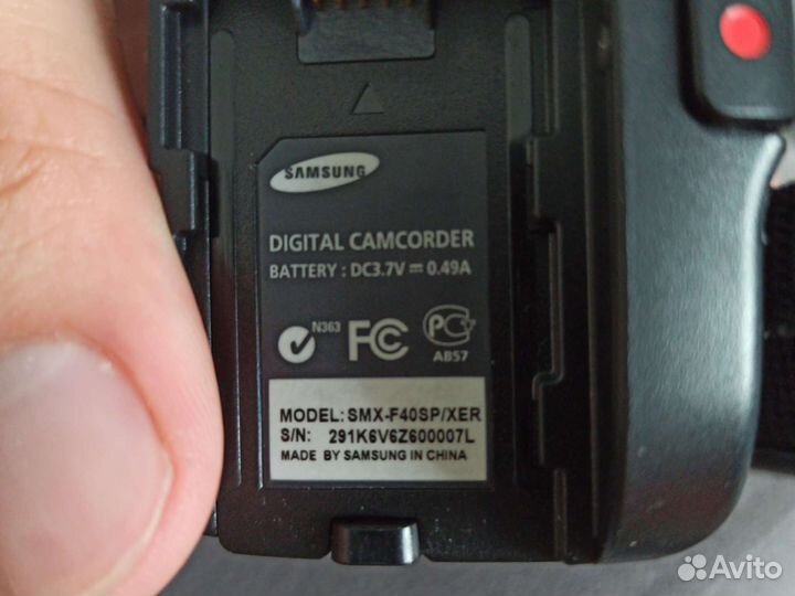 Видеокамера samsung smx f40sp