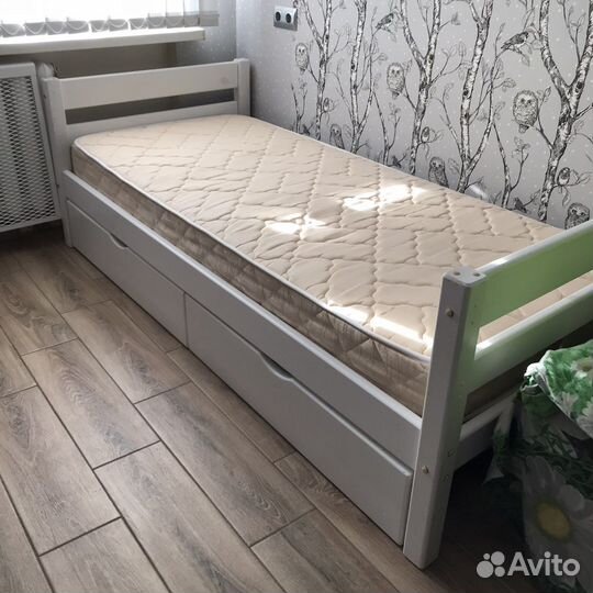 Детская кровать с матрасом Аскона