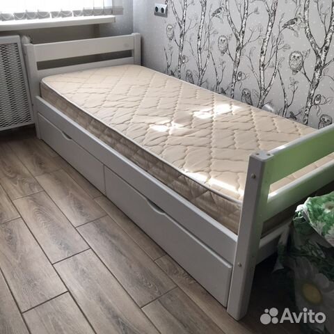 Детская кровать с матрасом Аскона