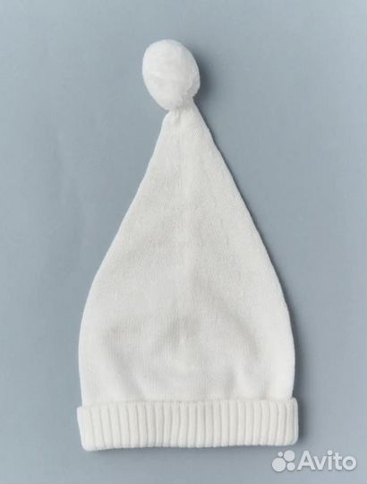 Шапочка для малыша на выписку р 42-44