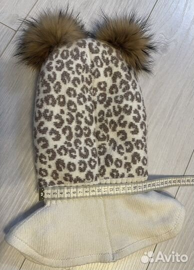 Шапка шлем для девочки 54 56
