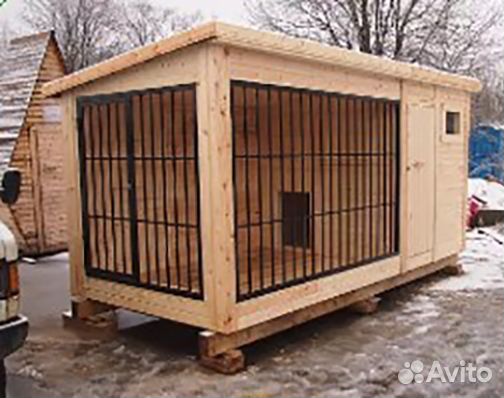 Вольер-клетка уличный для собак H-7-1