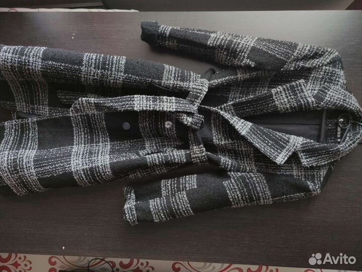 Пальто в клетку