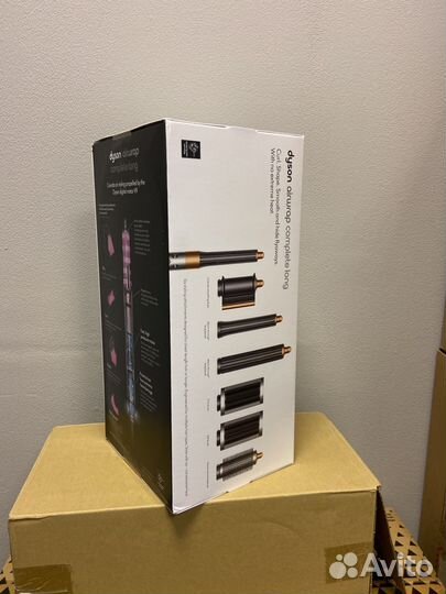 Стайлер dyson airwrap complete long hs05 nickel