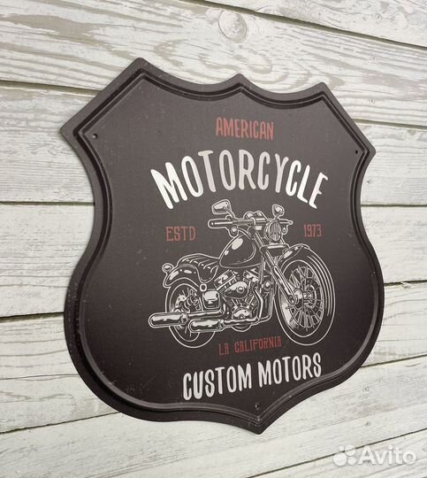 Декор на стену Motorcycle