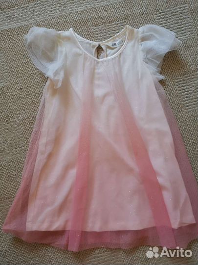Нарядное платье для девочки 104