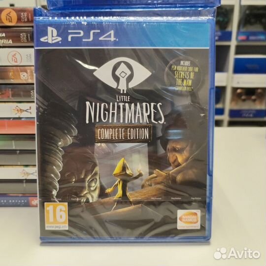 Диск Little Nightmares PS4 лицензионный новый