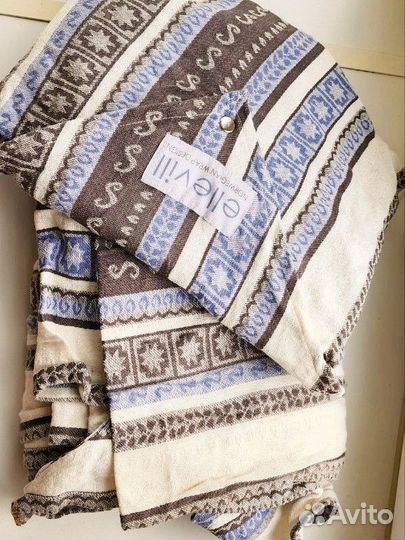 Слинг шарф ellevill zara лён / хлопок. 5 метров