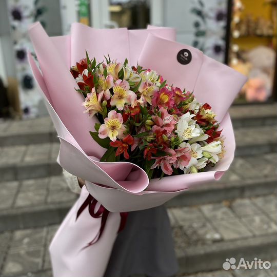 Букет-Гигант из Альстромерия