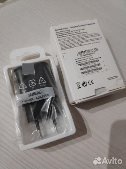 Быстрая зарядка для Samsung 25W Quick Charge 3.0