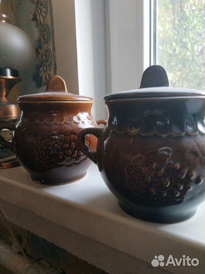 Керамические горшки для запекания объем 750 мл