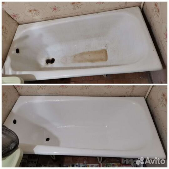 Реставрация ванн, ремонт ванн