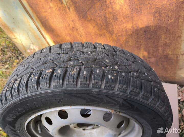 Колеса зимние в сборе на ваз