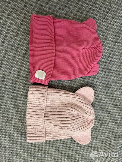 Шапка шлем, варежки 3-4 года