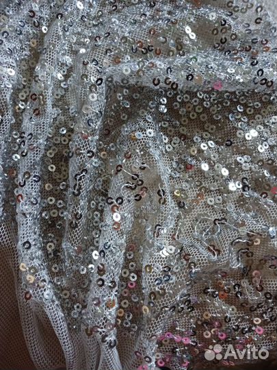 Сетка с пайетками