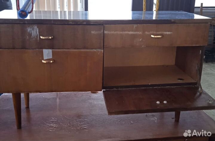 Тумба винтаж Мидсенчури хайборд