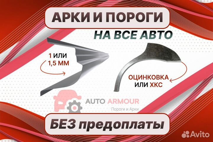 Арки на Hyundai Elantra (XD) на все авто