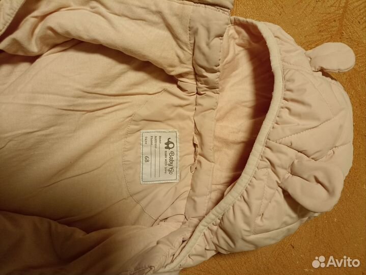 Комбинезон демисезонный baby go 68