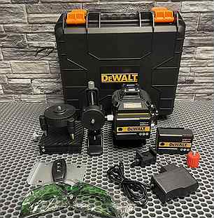 Лазерный уровень dewalt 4D 16 лучей