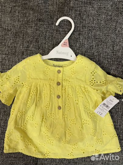 Блузка на девочку 74 размер