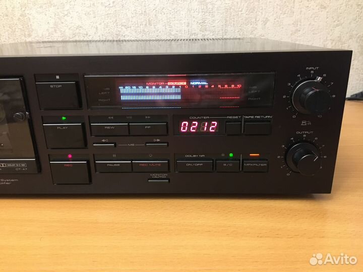 Кассетная дека Pioneer CT-A7 (Япония) 100 В