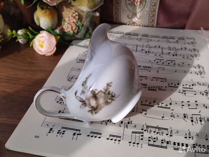 Фарфоровый соусник, молочник Розенталь Balmoral