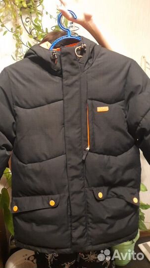 Пуховик зимний на мальчика 152
