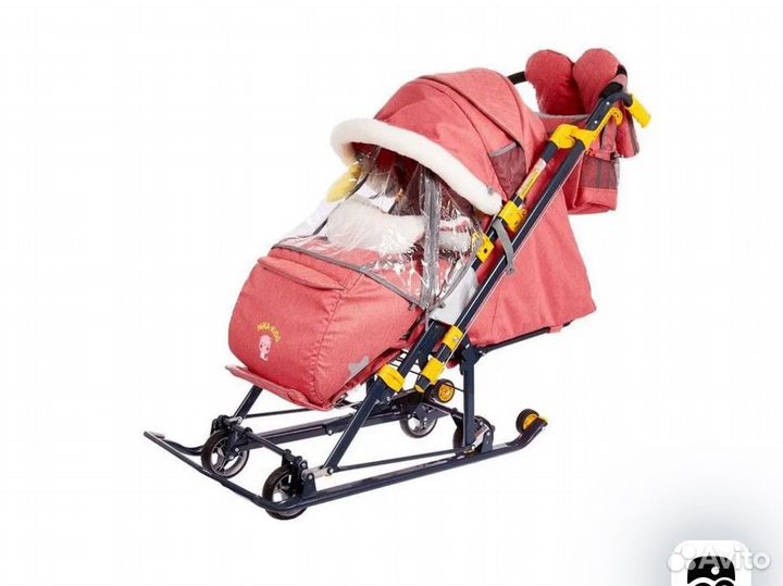 Санки-коляска