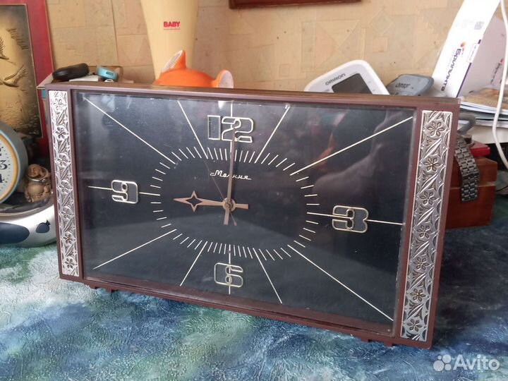 Настольные часы молния СССР