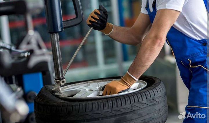 Работа шиномонтажником