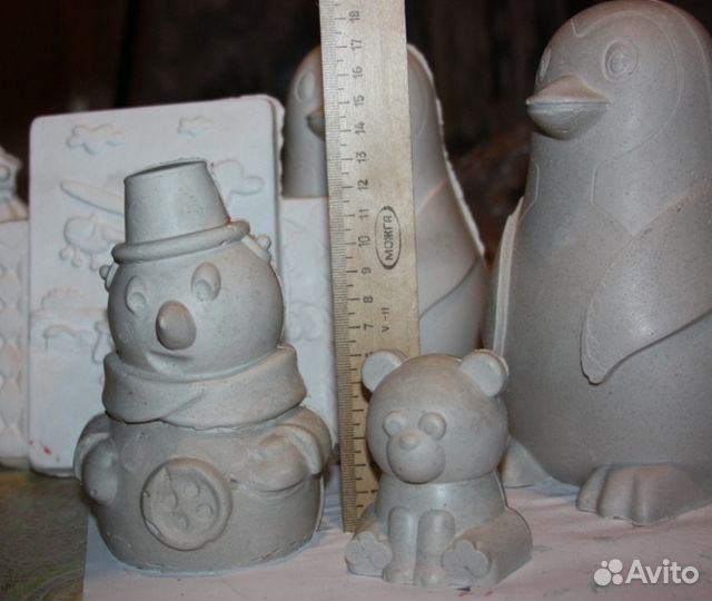 Фигурки для росписи, Лепнина