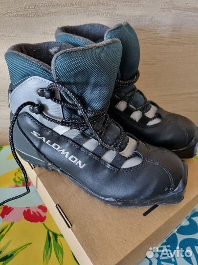 Лыжные ботинки salomon sns, 37 размер