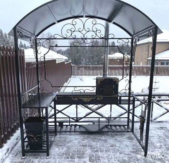 Мангал лофт