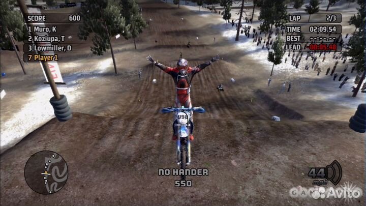 Xbox 360 MX vs ATV Untamed б/у