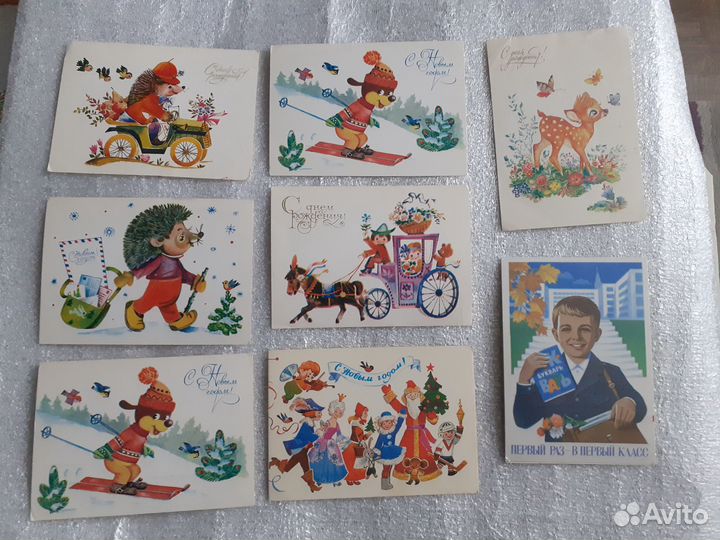 Открытки СССР:владимирский,зарубин