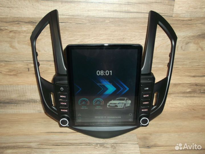 Магнитола Chevrolet Cruze Android Tesla